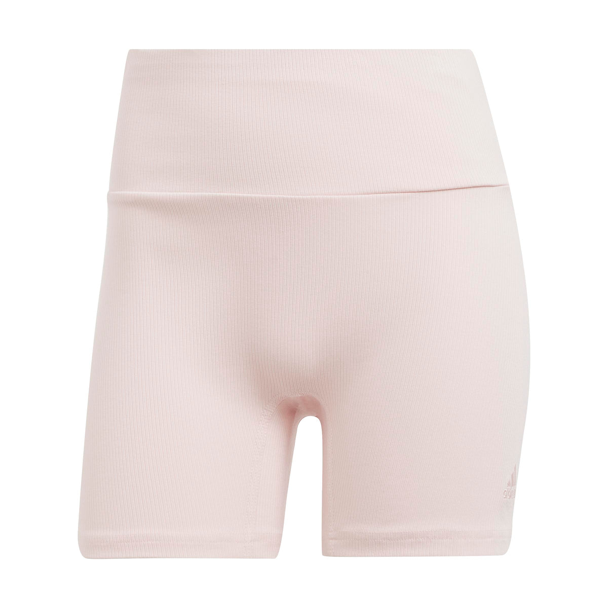 Adidas Short Lounge Ribbed High-waist Bike Rosa