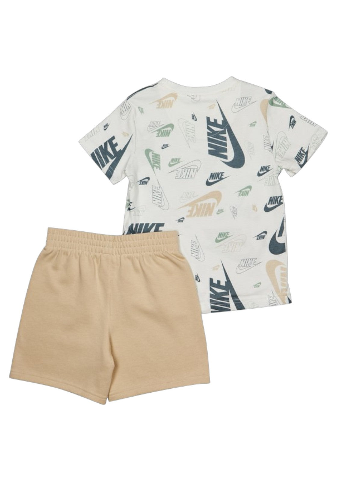 Completo Sport B NSW AOP (T-Shirt + Shorts) Baby - Arancione
