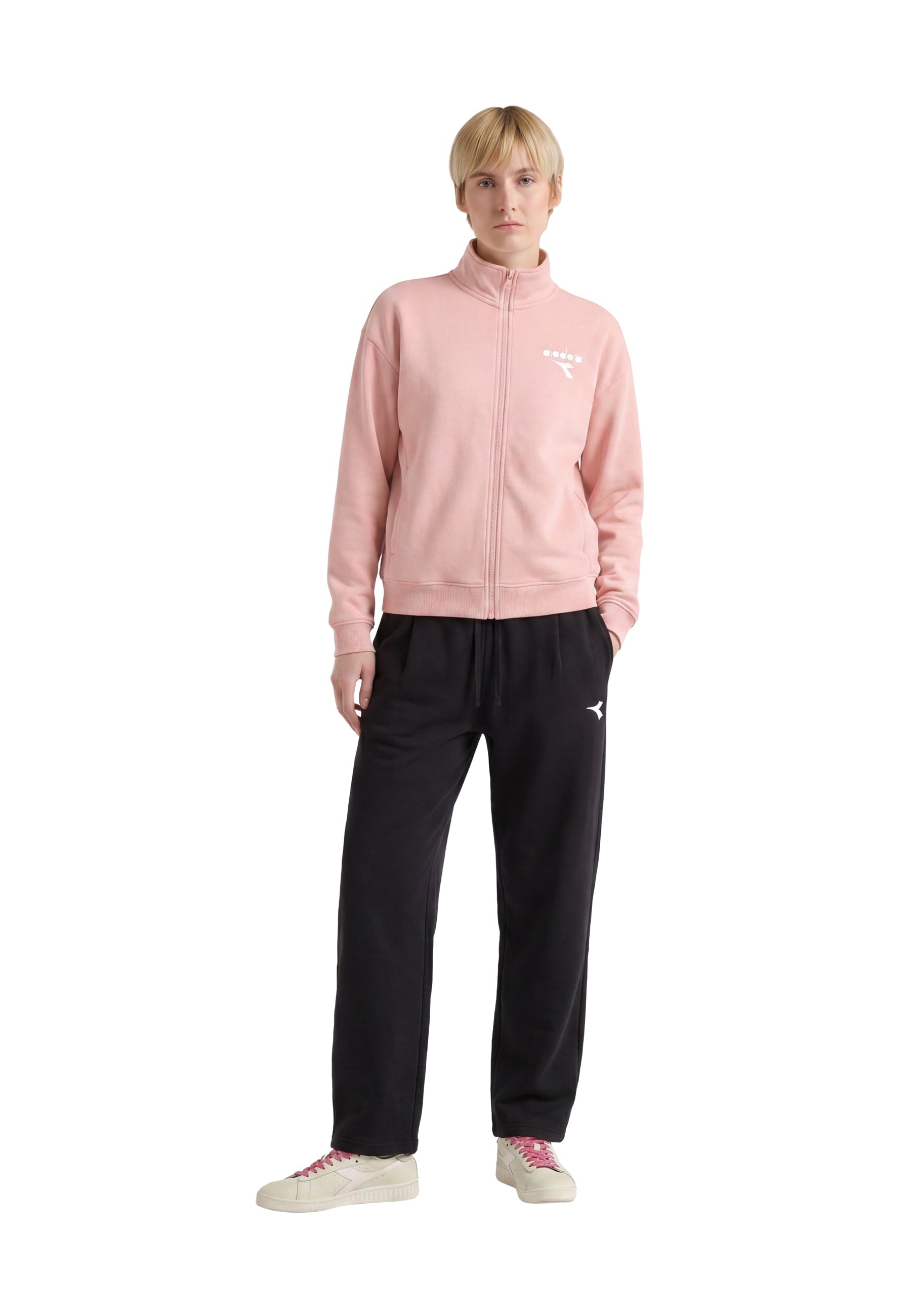 Tuta Full Zip Essential Sport - Rosa