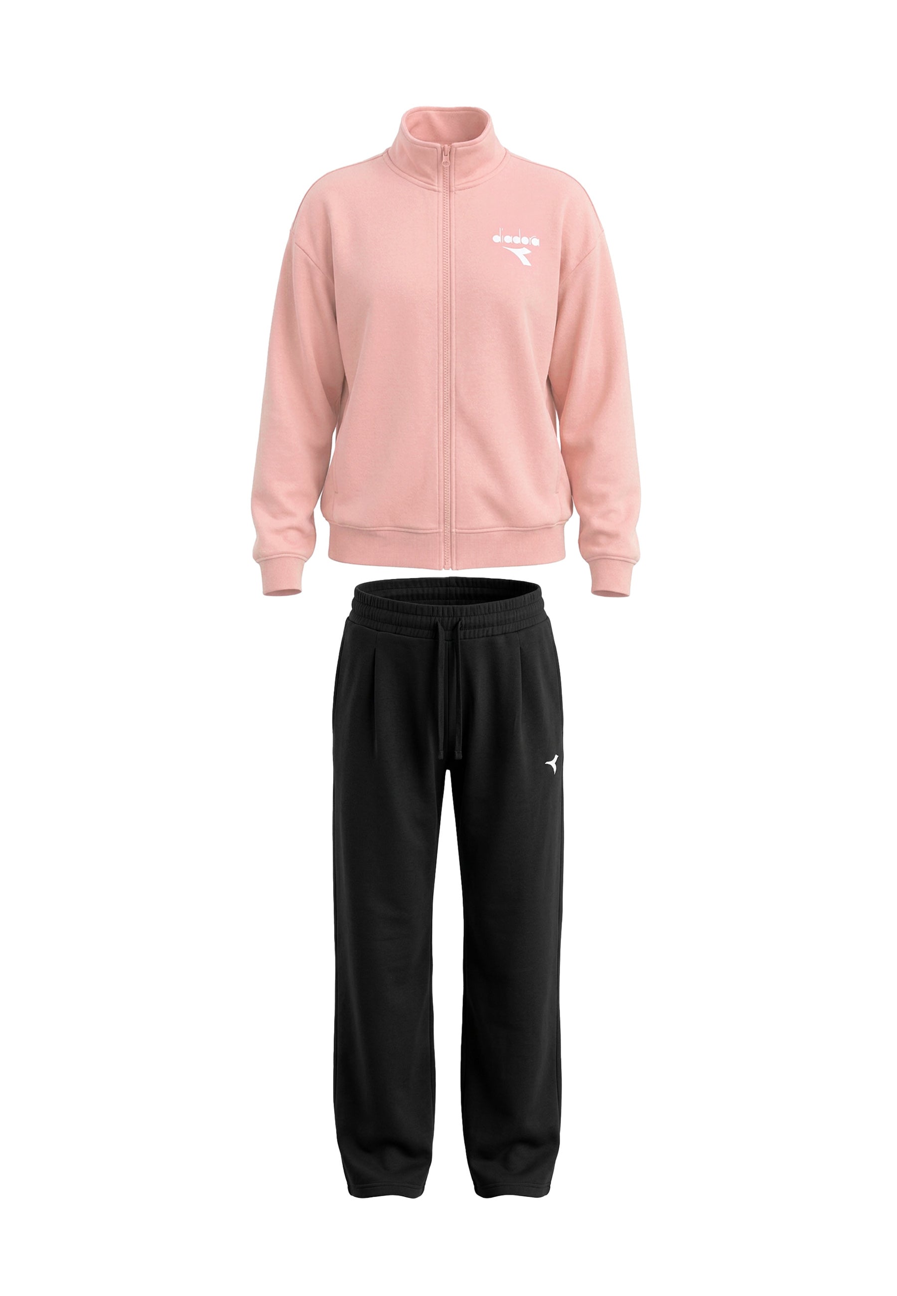 Tuta Full Zip Essential Sport - Nero