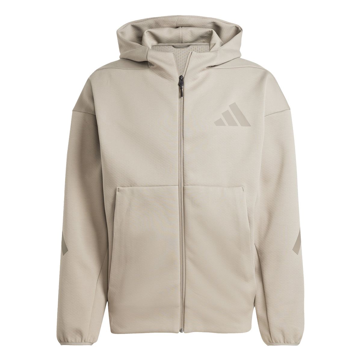 Adidas Track Jacket New Z.n.e. Full-zip Hooded Beige