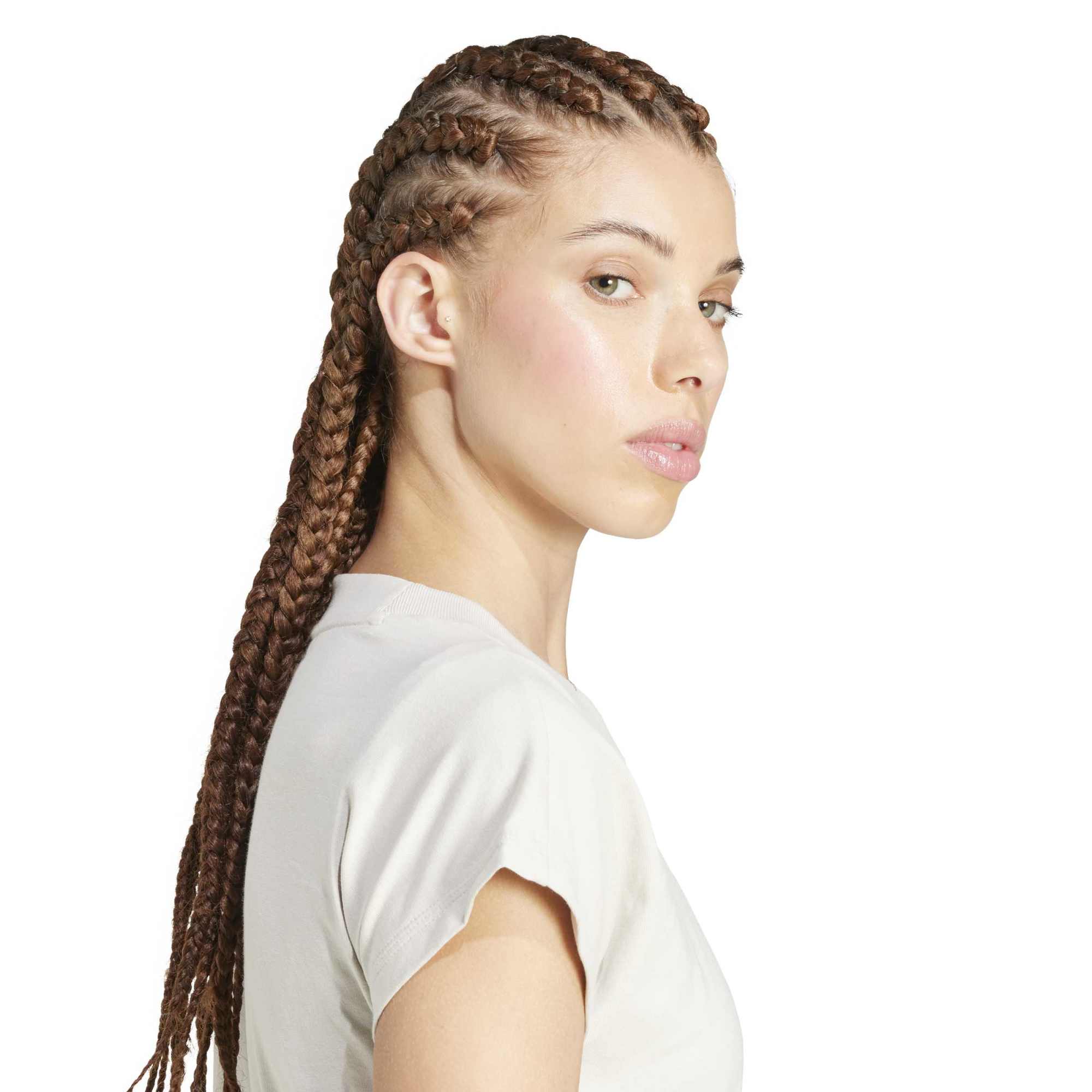 T-shirt Essentials Linear Cotton - Beige