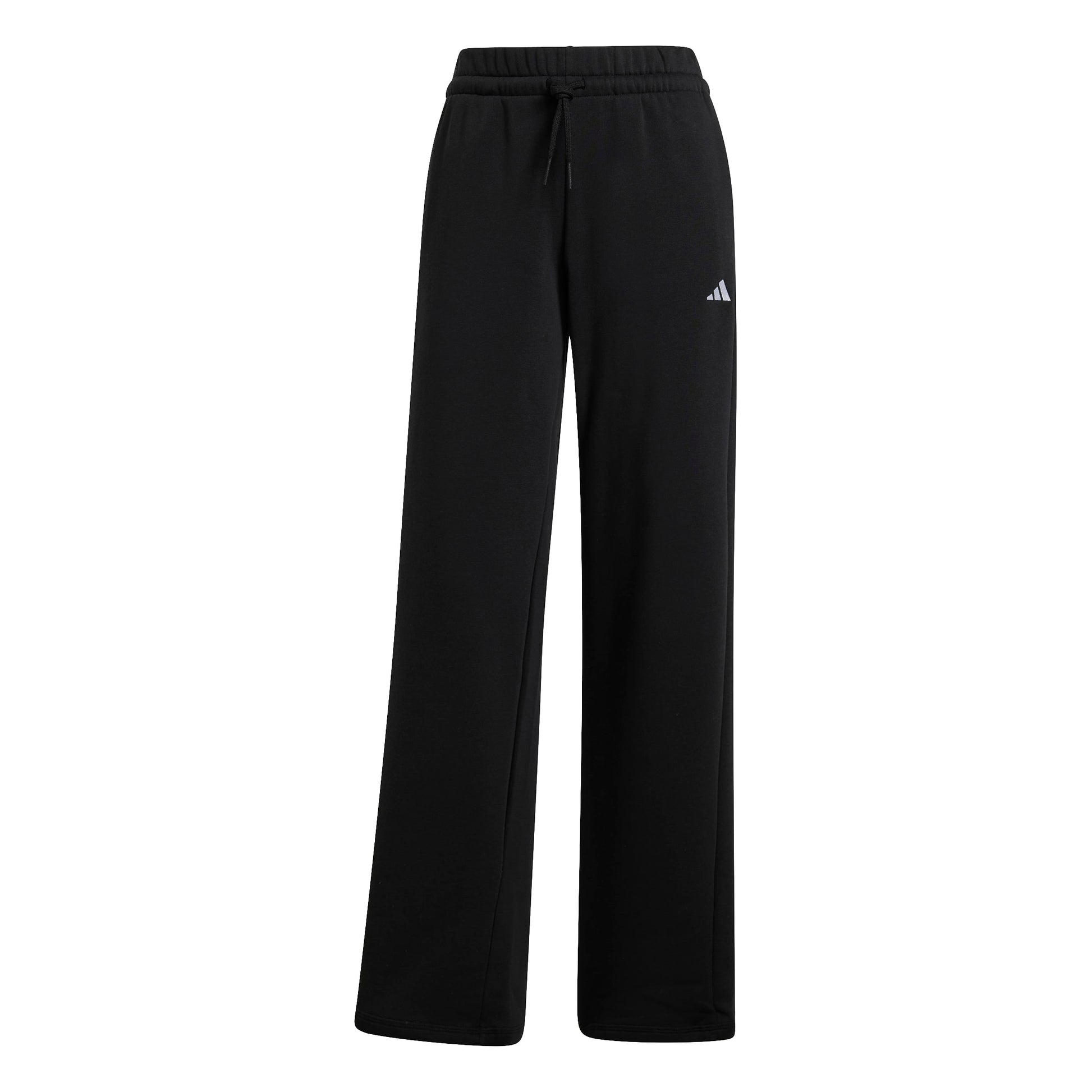 Adidas Pantaloni Essentials Feel Cozy Open-Hem Nero