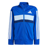 Tuta Seasonal Essentials Tiberio 3-Stripes Tricot Kids - Blu / Bianco