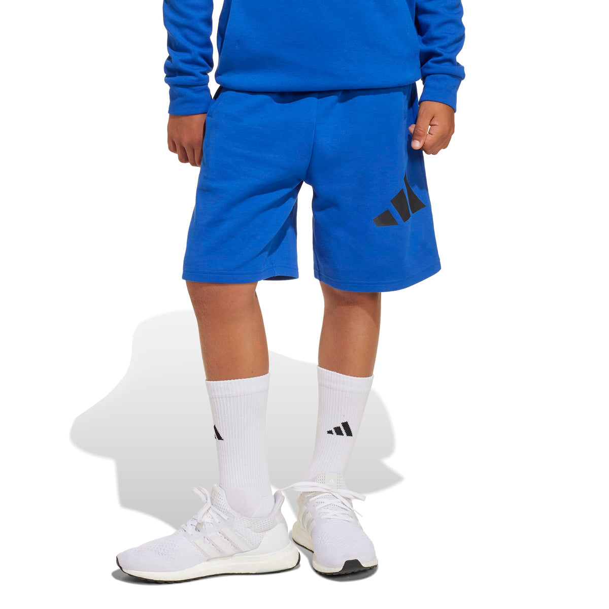 Adidas Short Future Icons Logo Above-knee Junior Blu