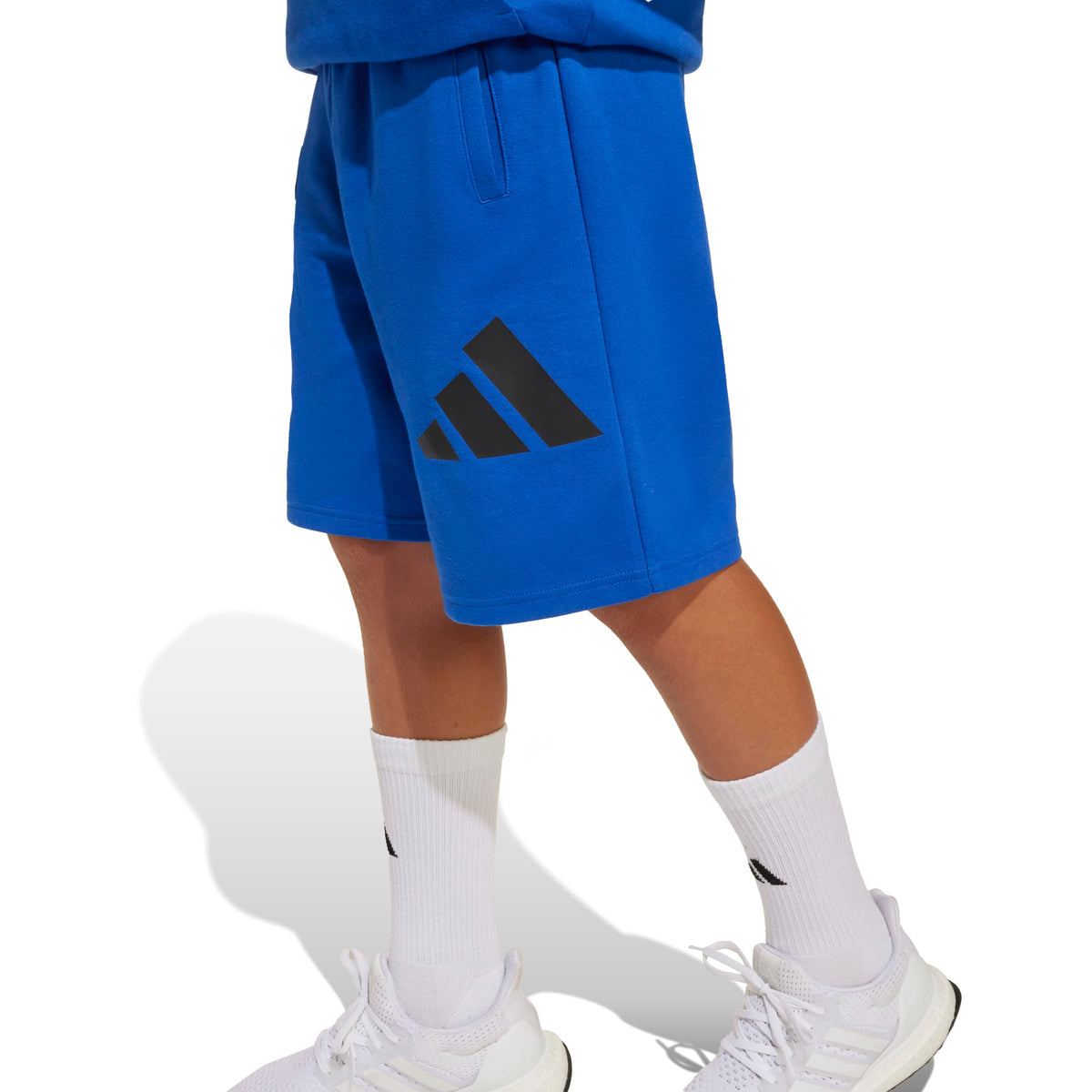 Adidas Short Future Icons Logo Above-knee Junior Blu