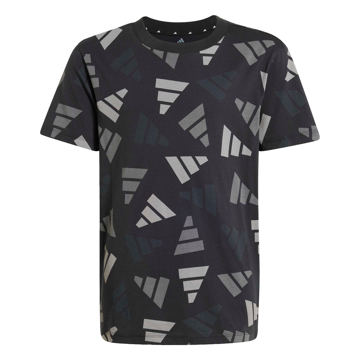 Adidas T-shirt Seasonal Essentials Logo Celebration Junior Nero