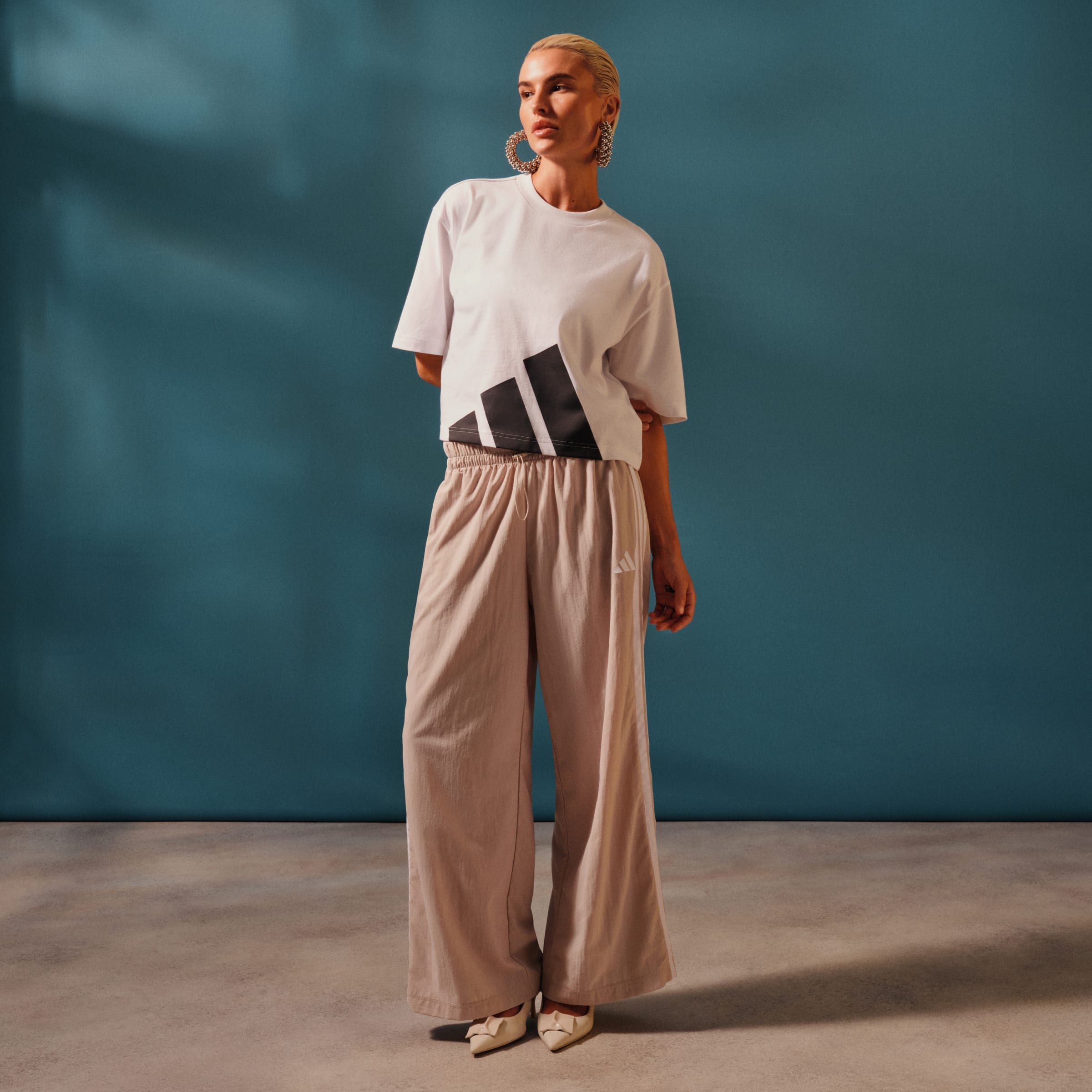 Adidas Pantaloni Grigio