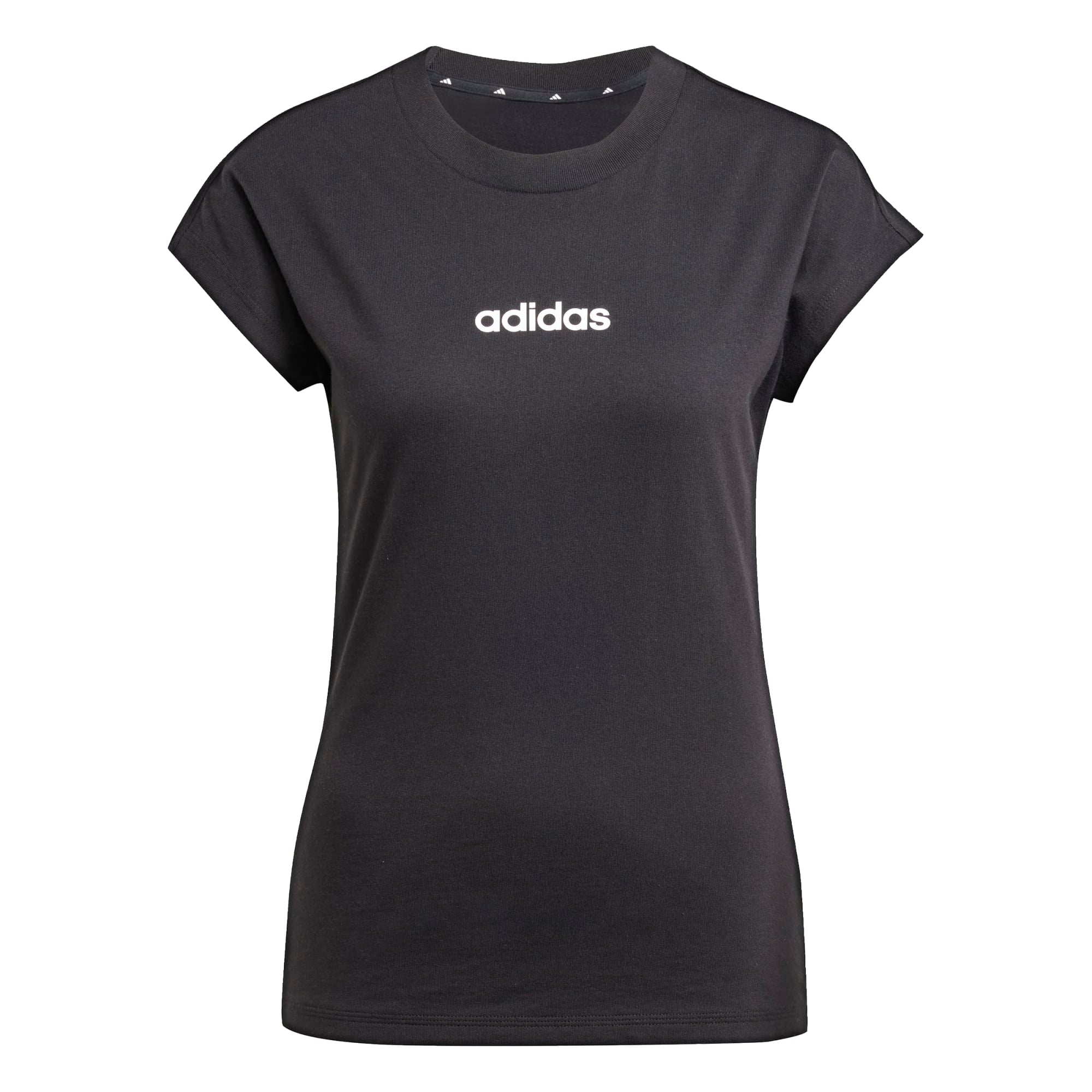 T-shirt Essentials Linear Cotton - Nero