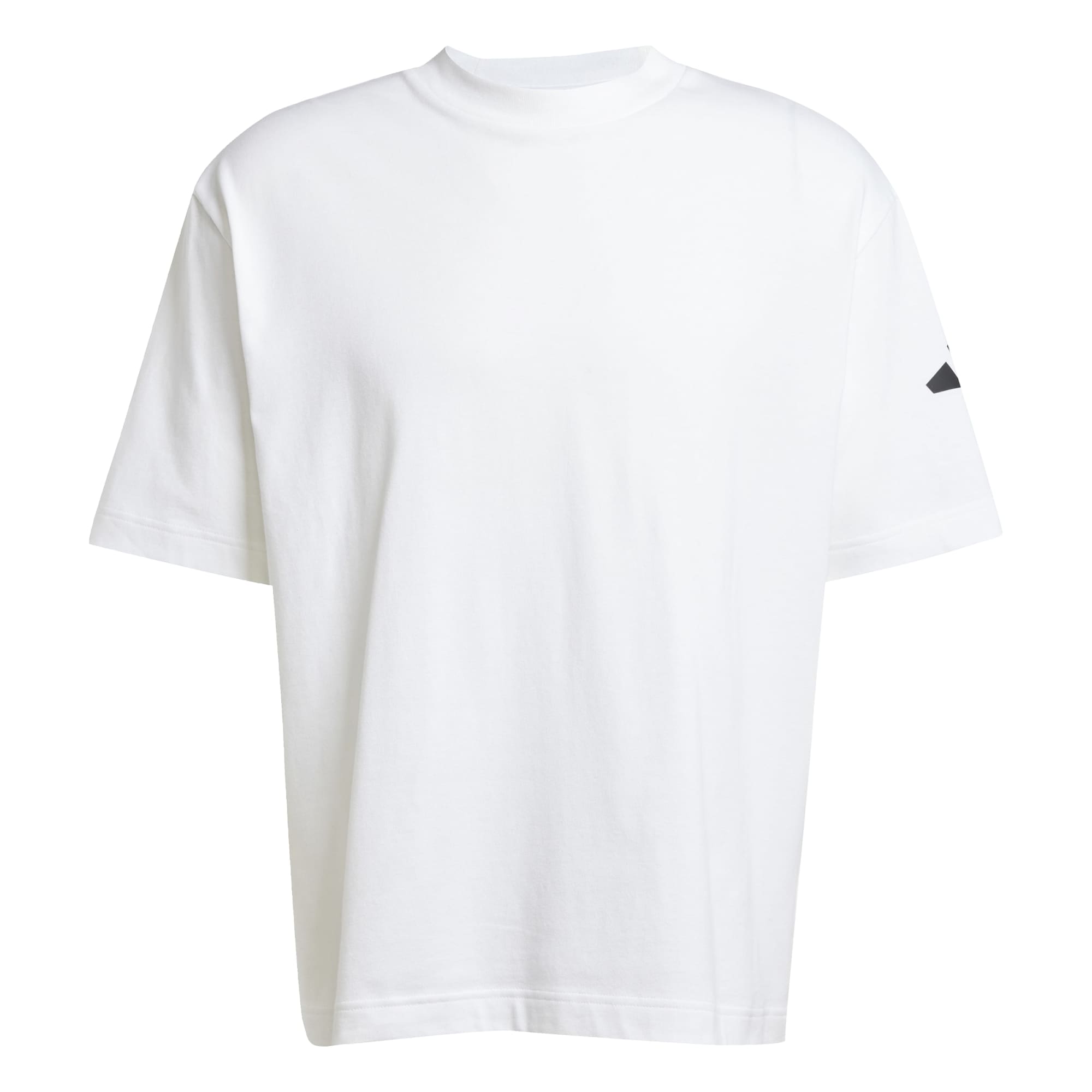 T-shirt Essentials Loose Fit 3 Bar Logo - Bianco / Nero