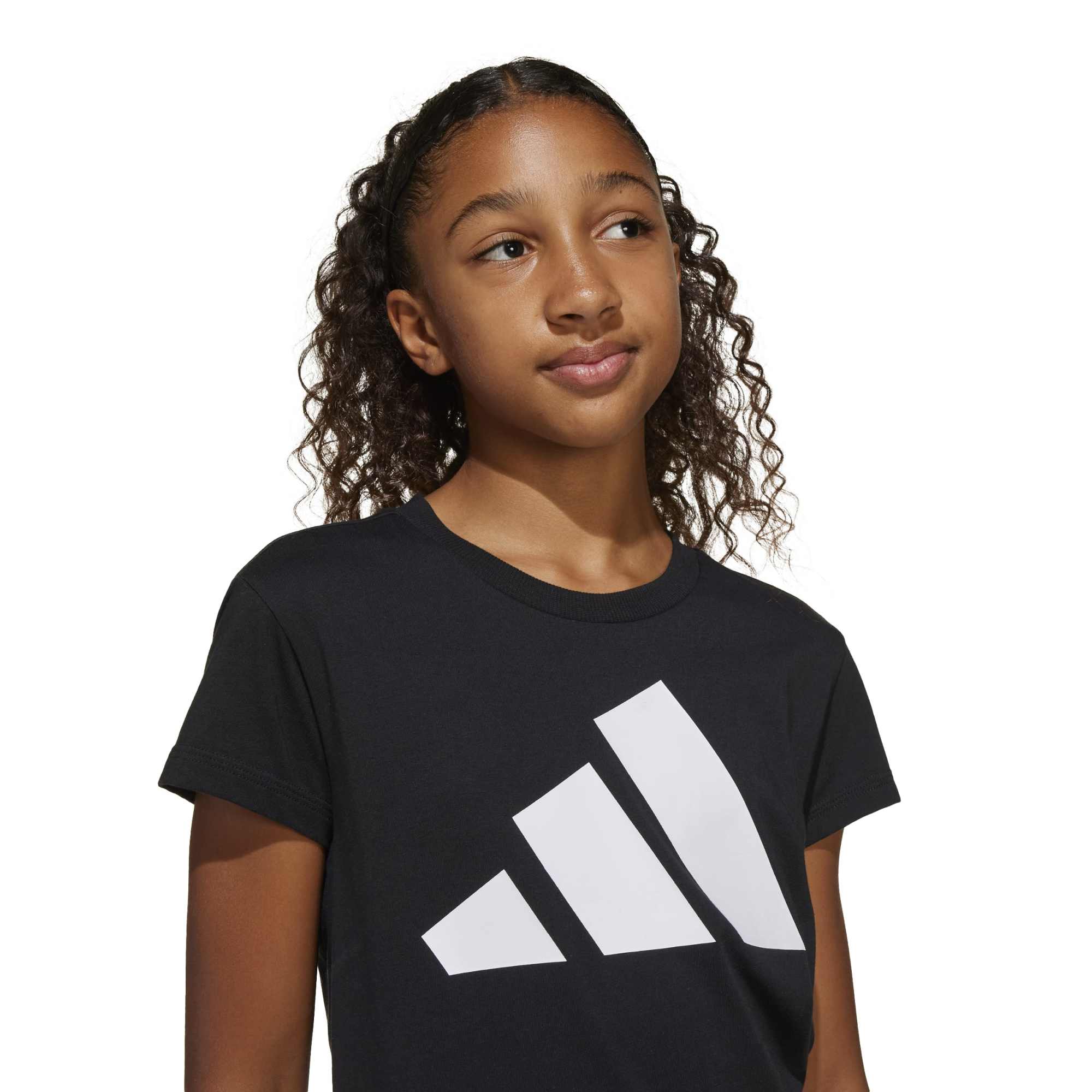 T-shirt Essentials Ragazzo - Nero / Bianco