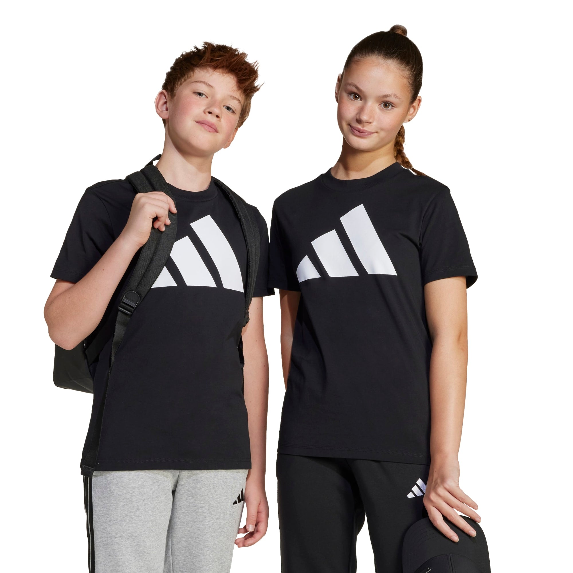 T-shirt Essentials Ragazzo - Nero