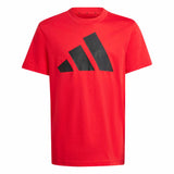 T-shirt Essentials Ragazzo - Rosso / Nero