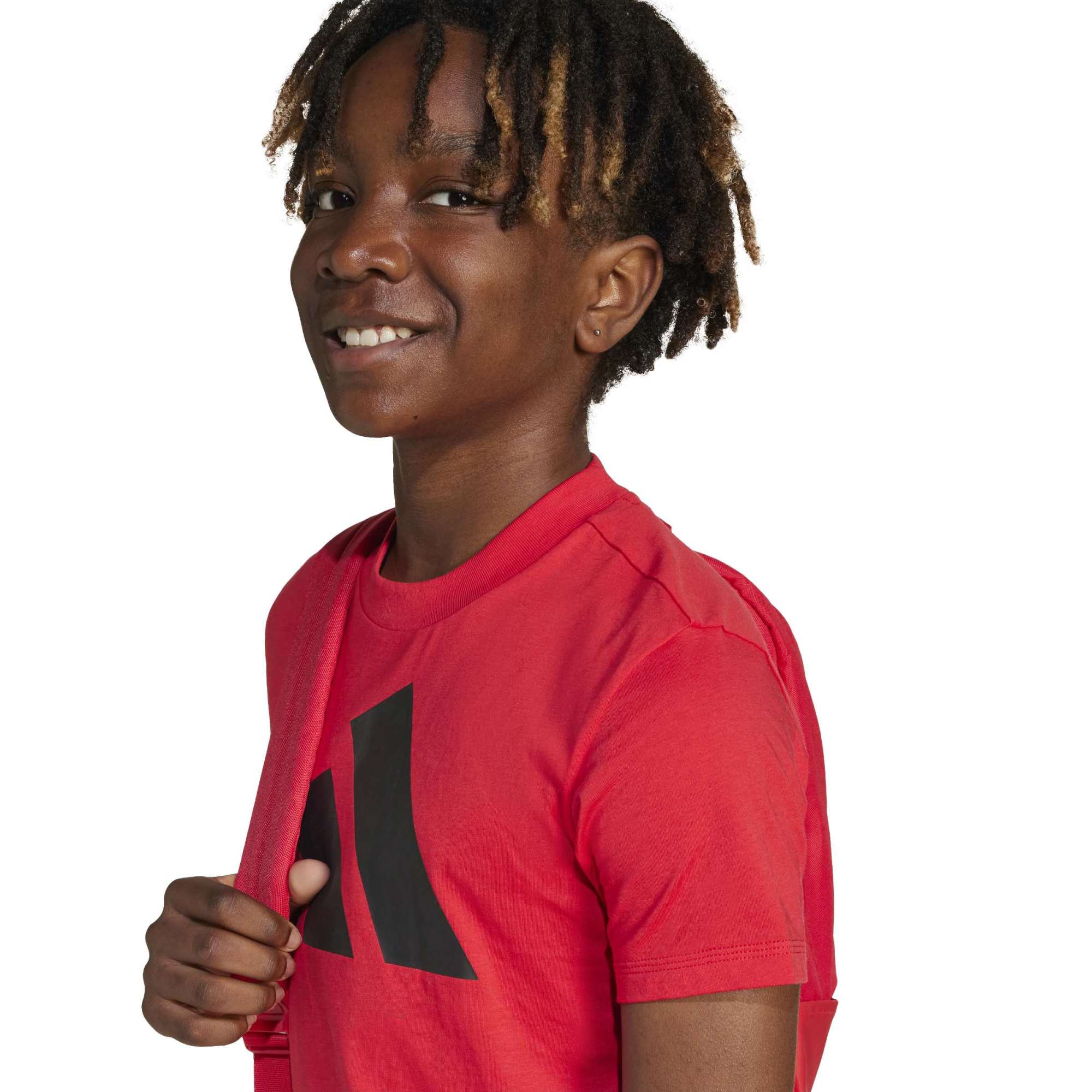 T-shirt Essentials Ragazzo - Rosso / Nero