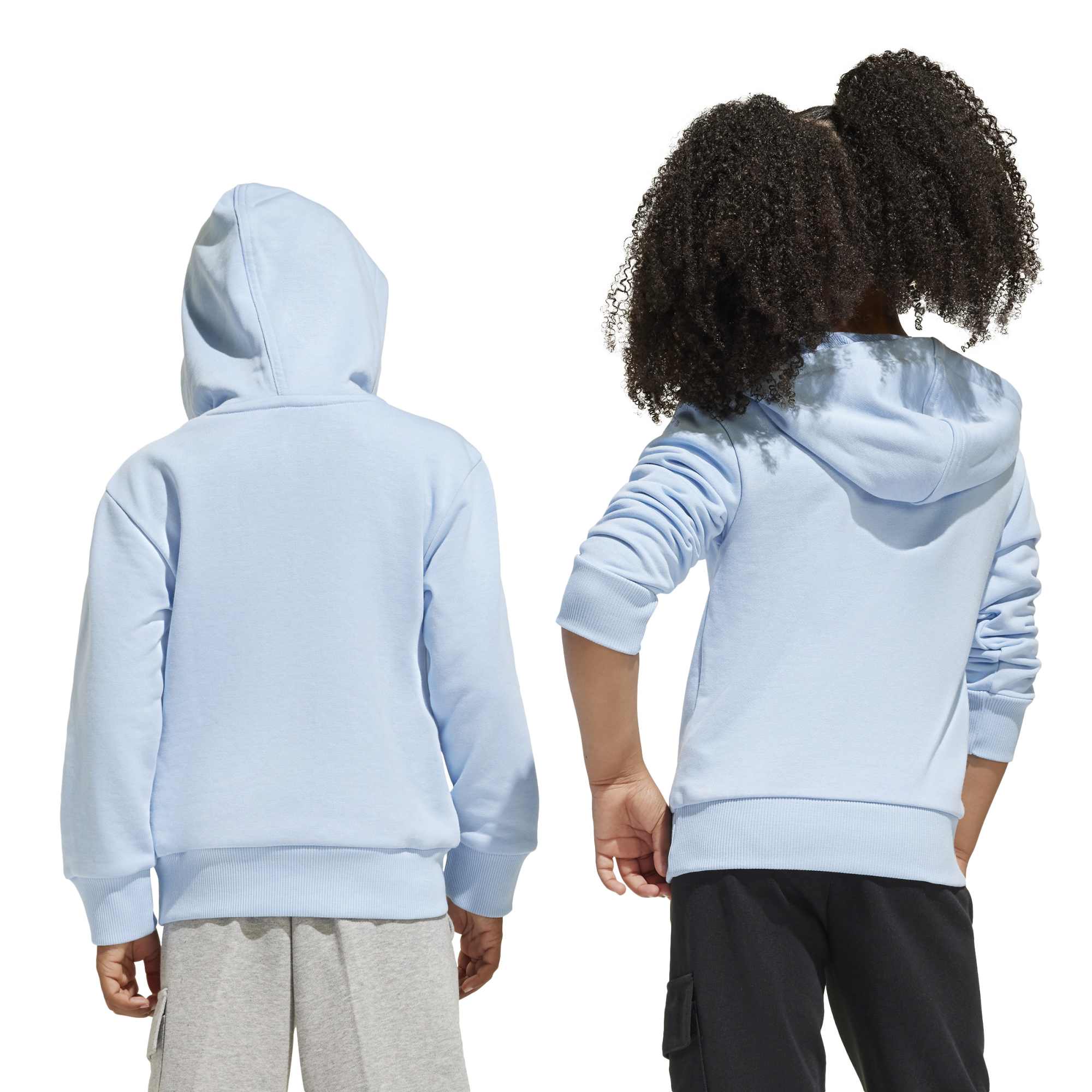 Felpa con cappuccio Essentials Kids - Blu / Bianco