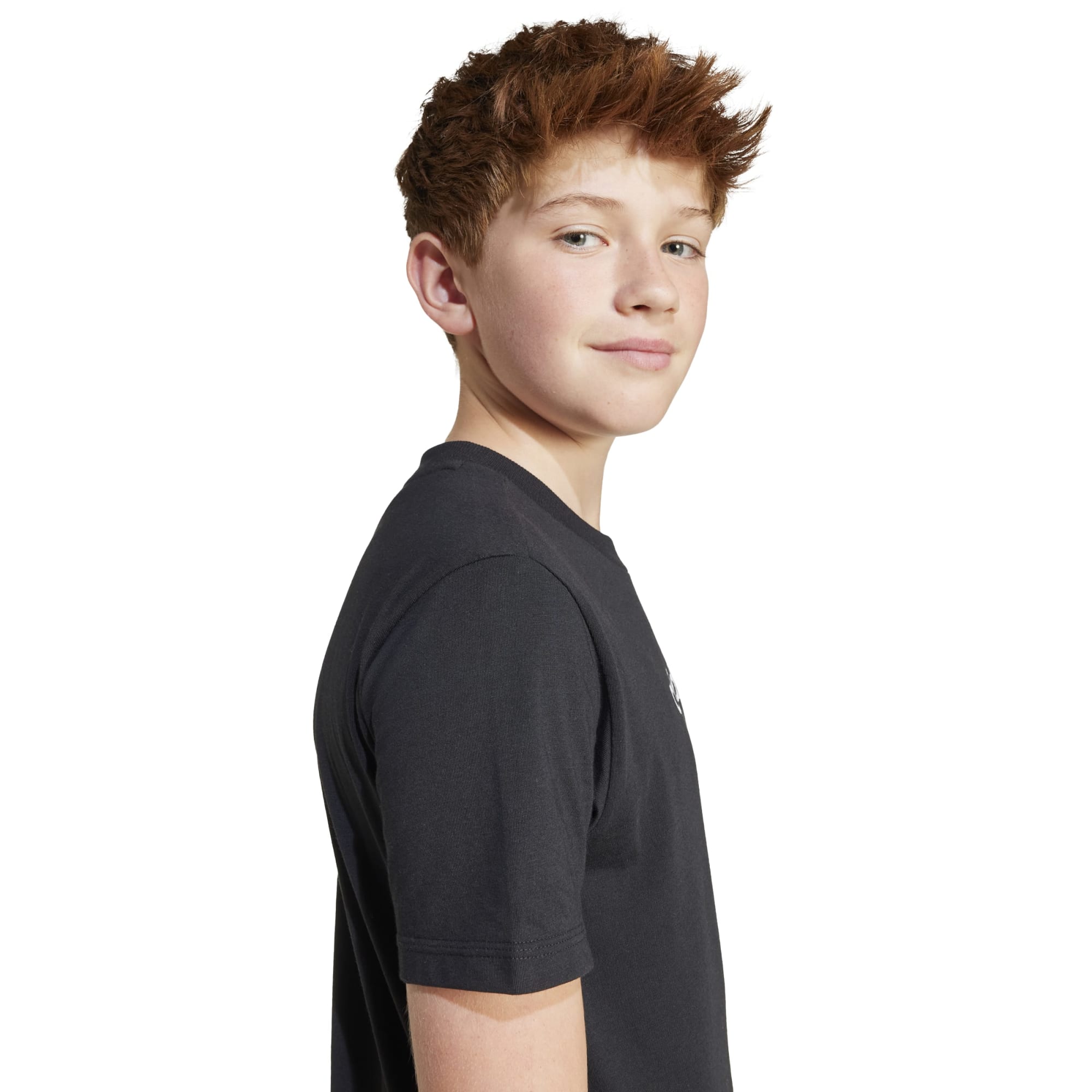 T-shirt Essentials Ragazzo - Nero / Bianco