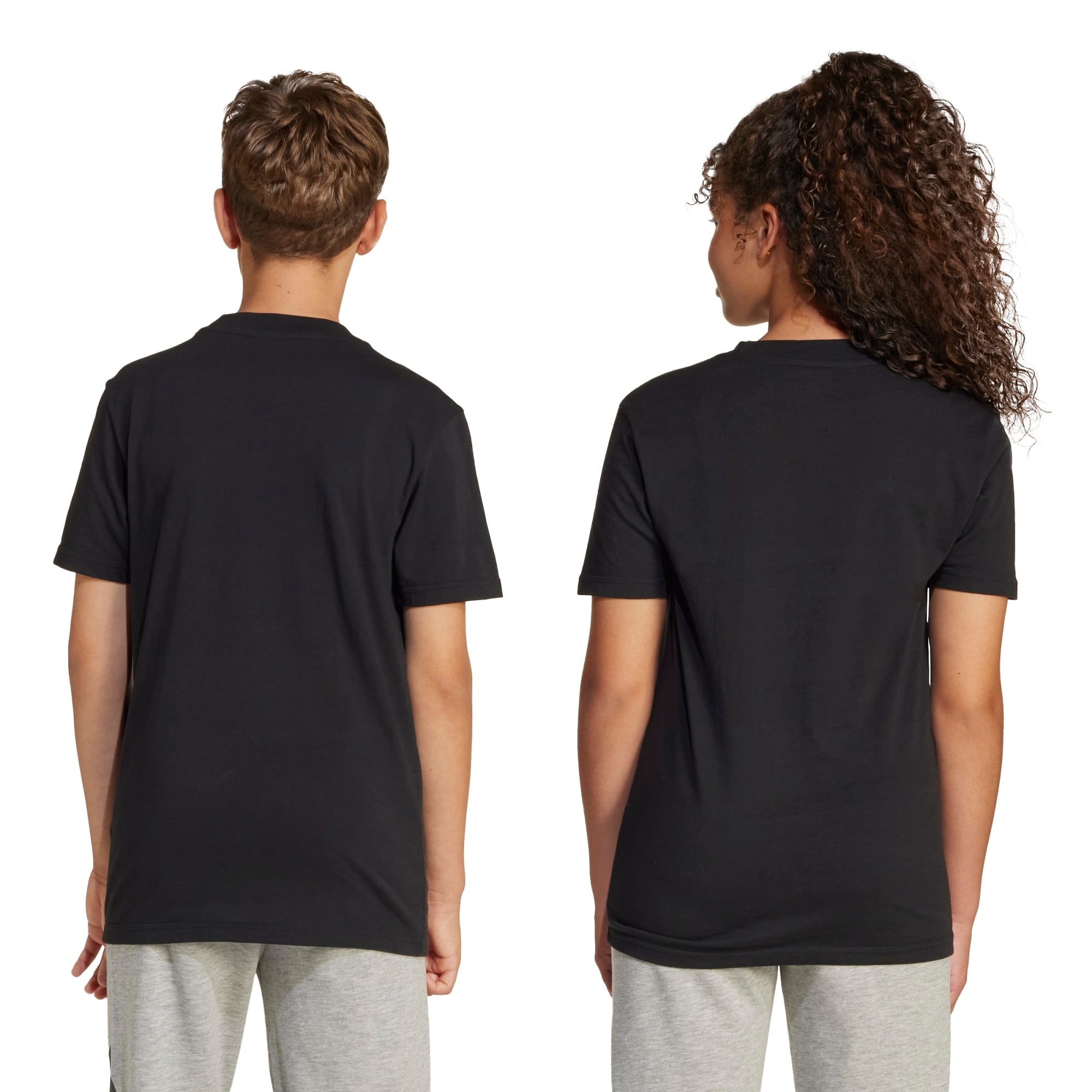 T-shirt Essentials Ragazzo - Nero / Bianco
