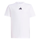 T-shirt Essentials Ragazzo - Bianco / Nero