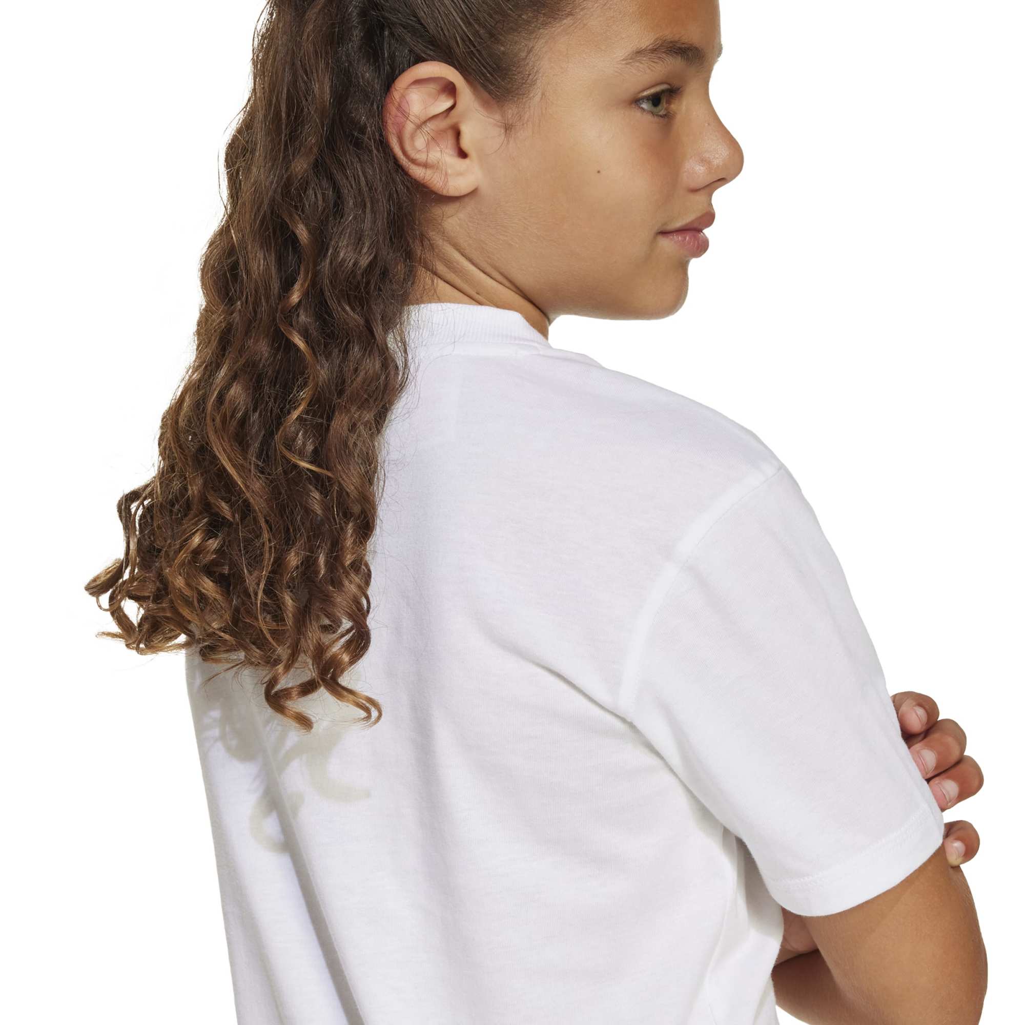 T-shirt Essentials Ragazzo - Bianco / Nero