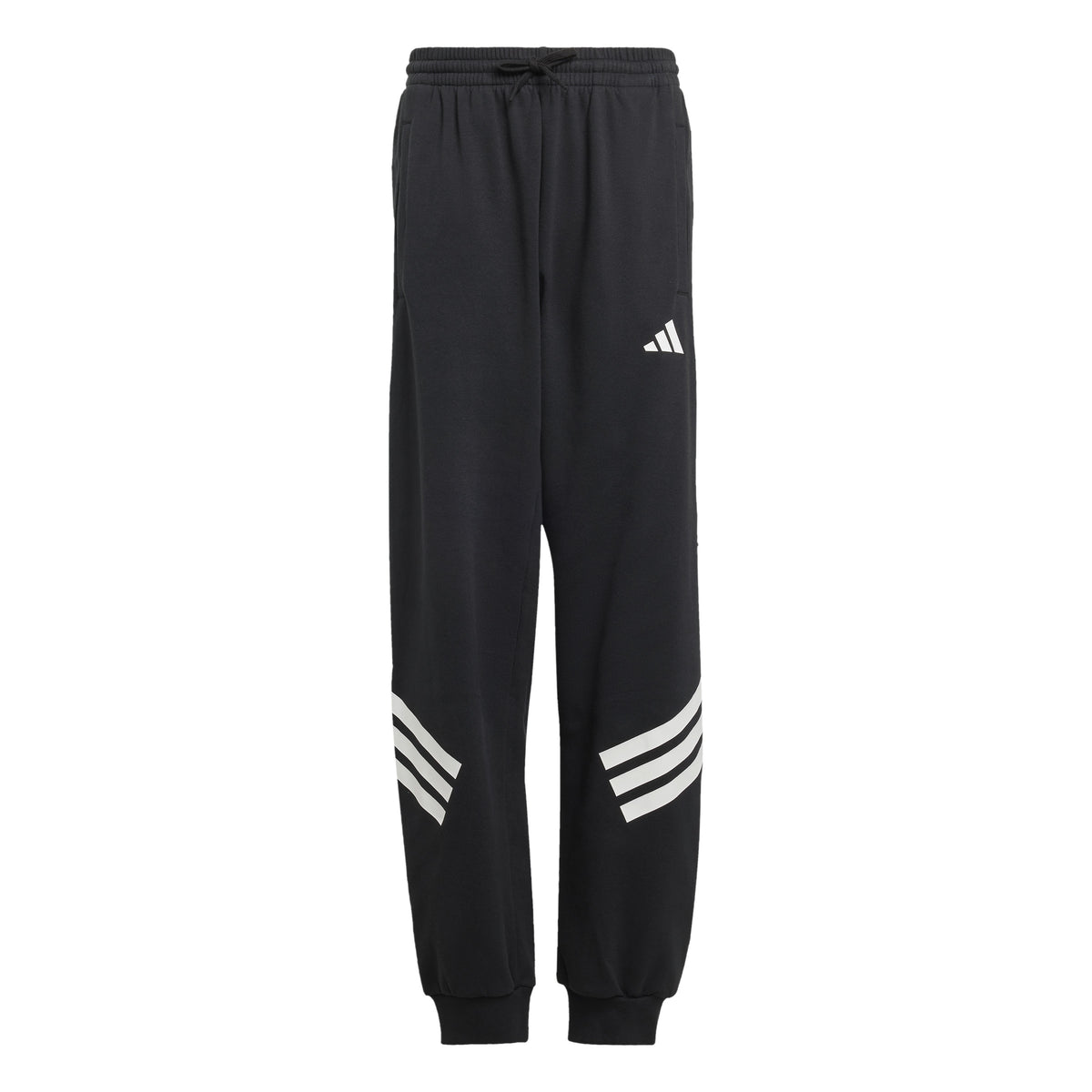 Adidas Pantaloni Future Icons 3-Stripes Wide Junior Nero