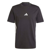 T-shirt Essentials 3-Stripes Single Jersey - Nero / Bianco