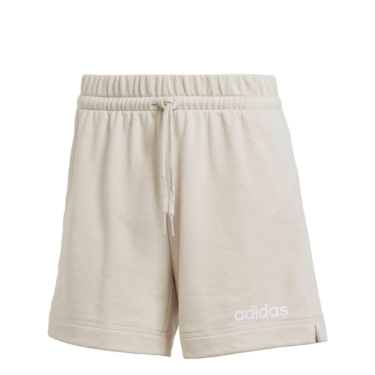 Short Essentials Linear French Terry - Beige / Bianco