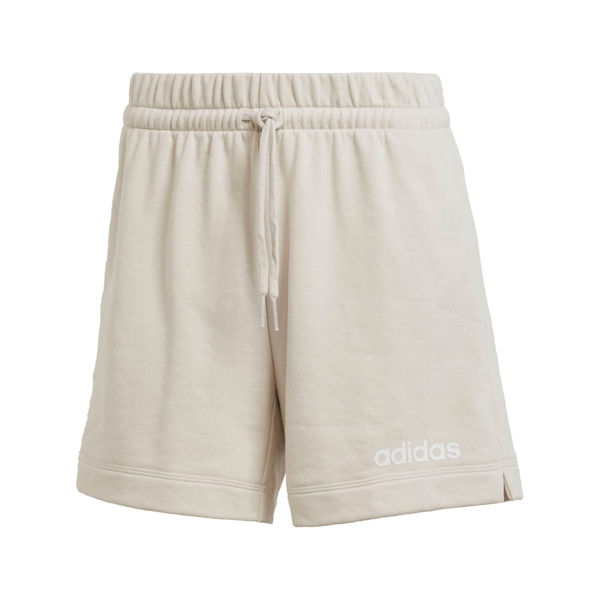 Short Essentials Linear French Terry - Beige / Bianco