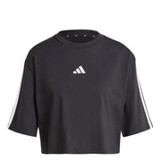 T-shirt Essentials 3-Stripes Cotton Loose - Nero