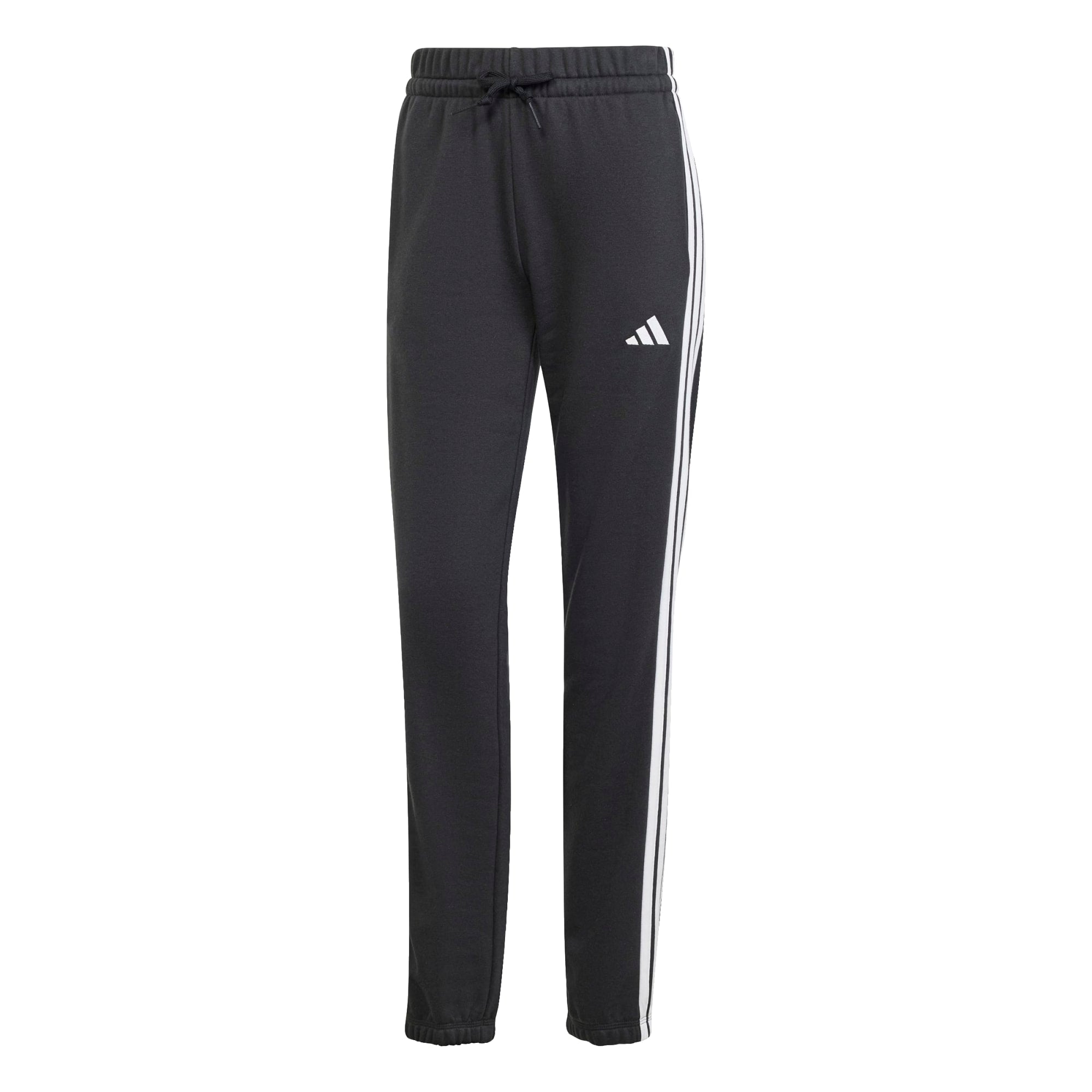 Pantaloni Essentials French Terry 3-Stripes - Nero