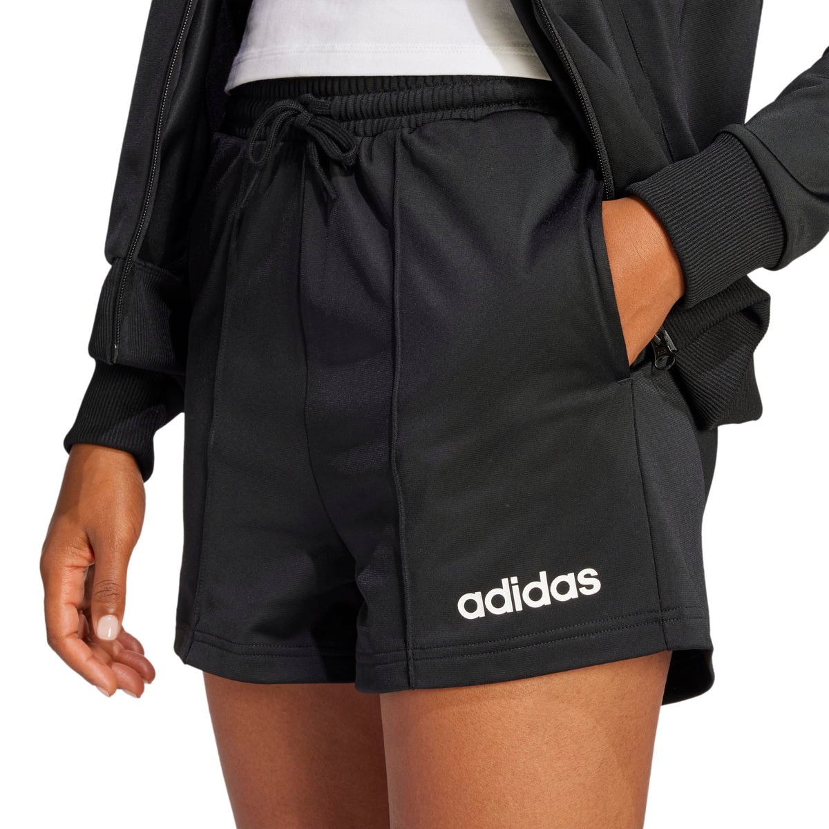 Adidas Completo Essentials Linear Shorts Nero