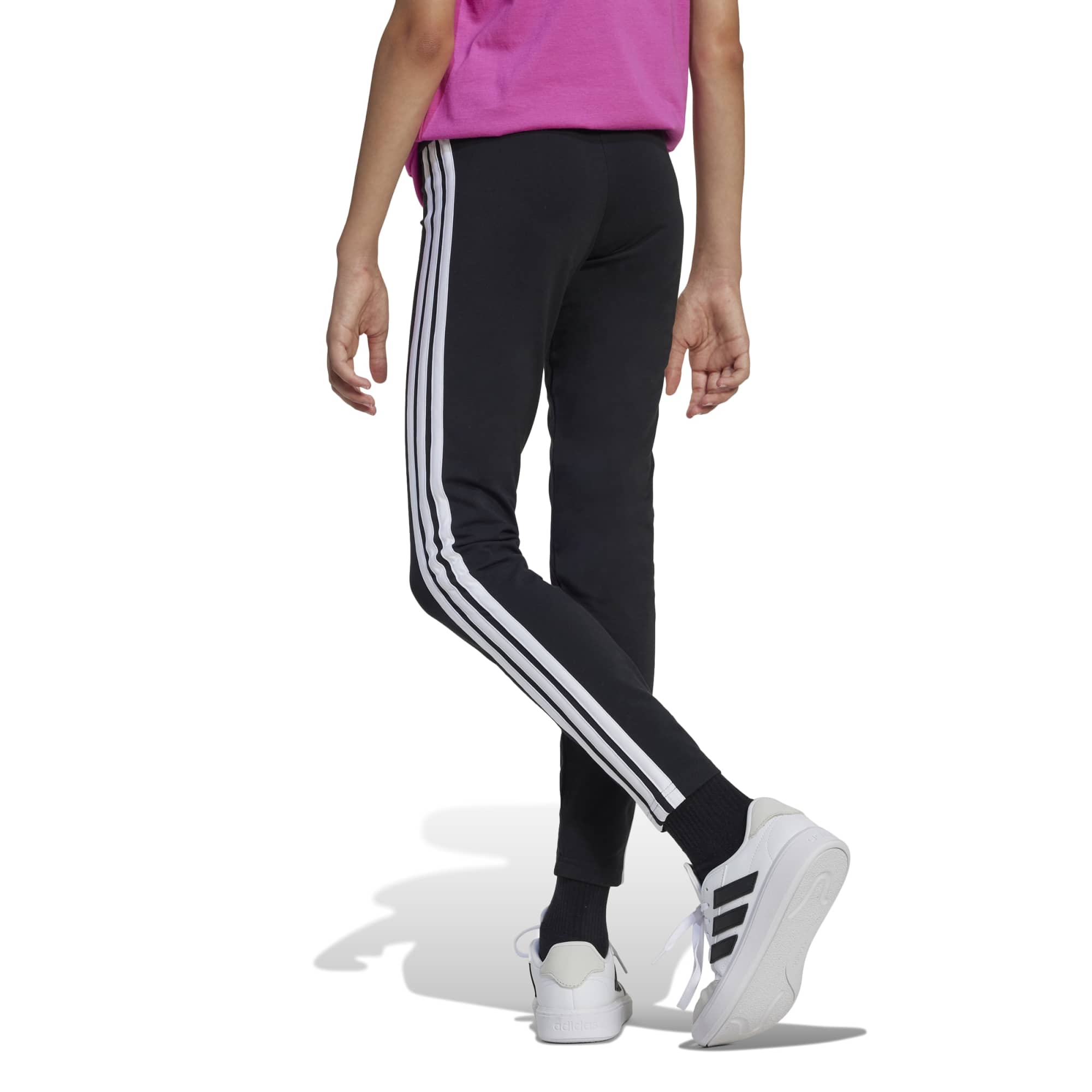 Leggings Essentials Ragazzo - Nero / Bianco