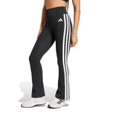 Leggings Optime Essentials 3-Stripes Flared - Nero