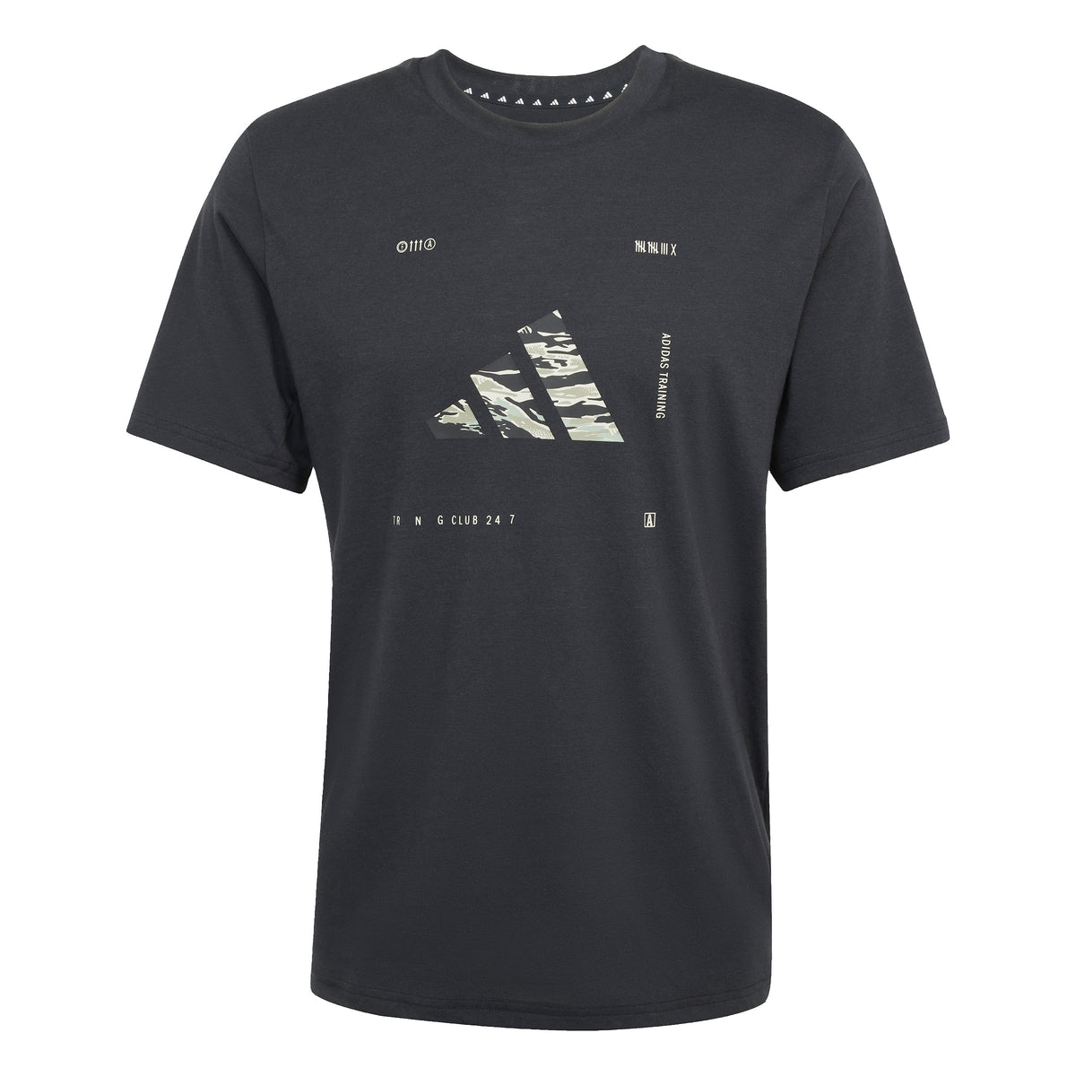 Adidas T-shirt da Allenamento Climacool Camo Logo Graphic Nero
