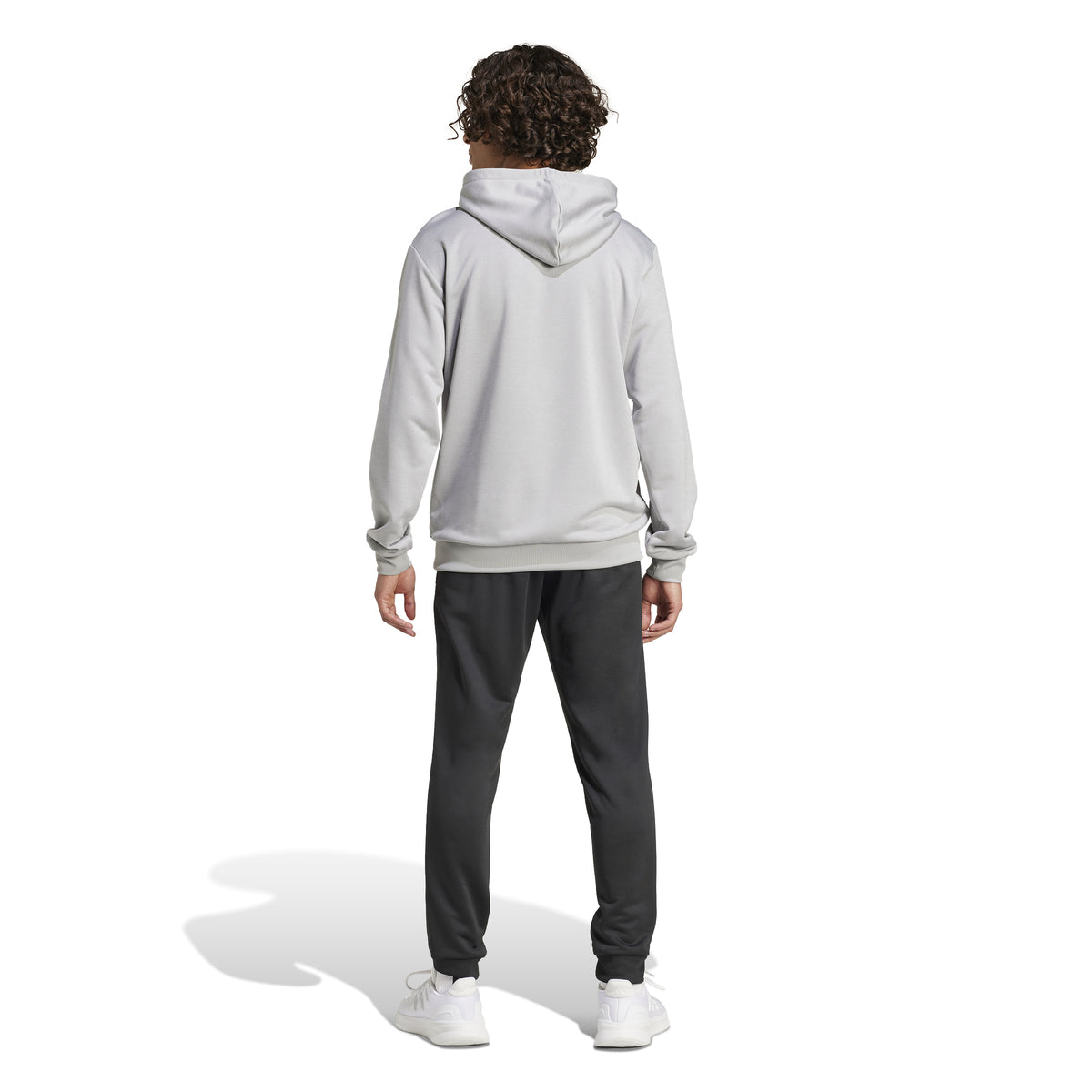 Adidas Tuta Sportswear French Terry Hooded Grigio