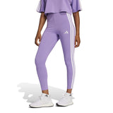 Leggings Essentials 3-Stripes Cotton - Viola