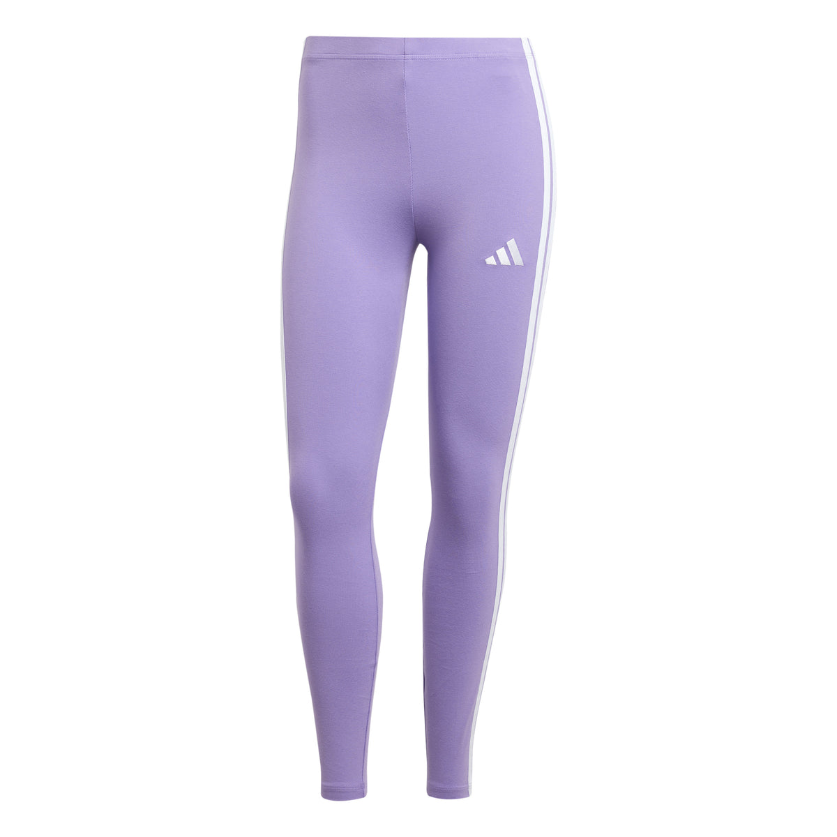 Adidas Leggings Essentials 3-Stripes Cotton Viola