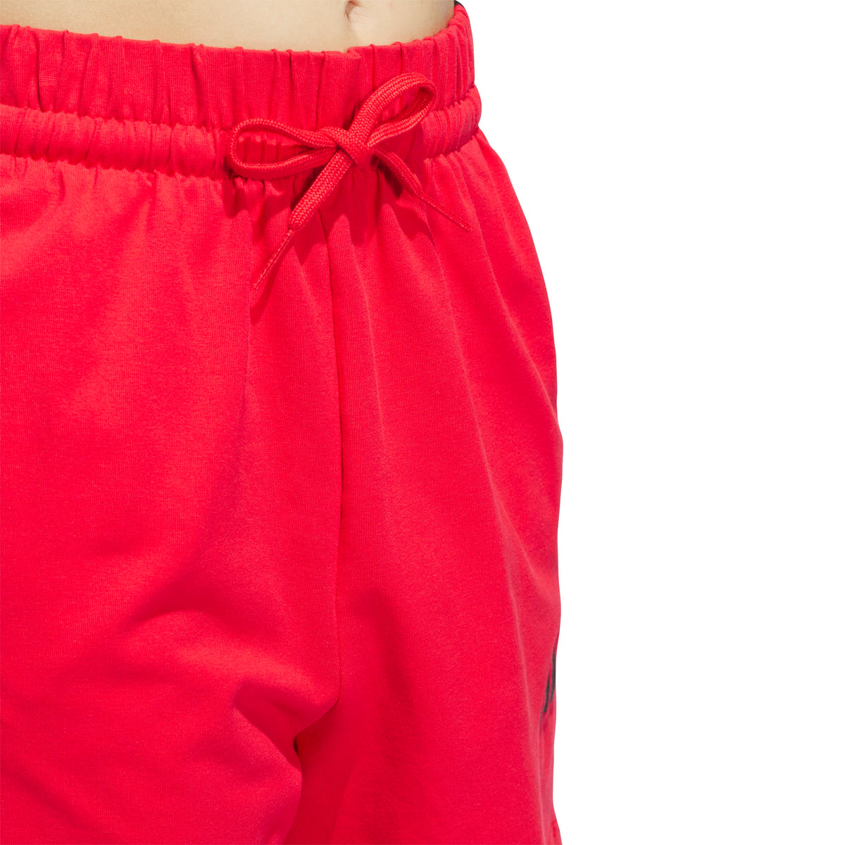 Adidas Short Essentials 3-Stripes Cotton Rosso
