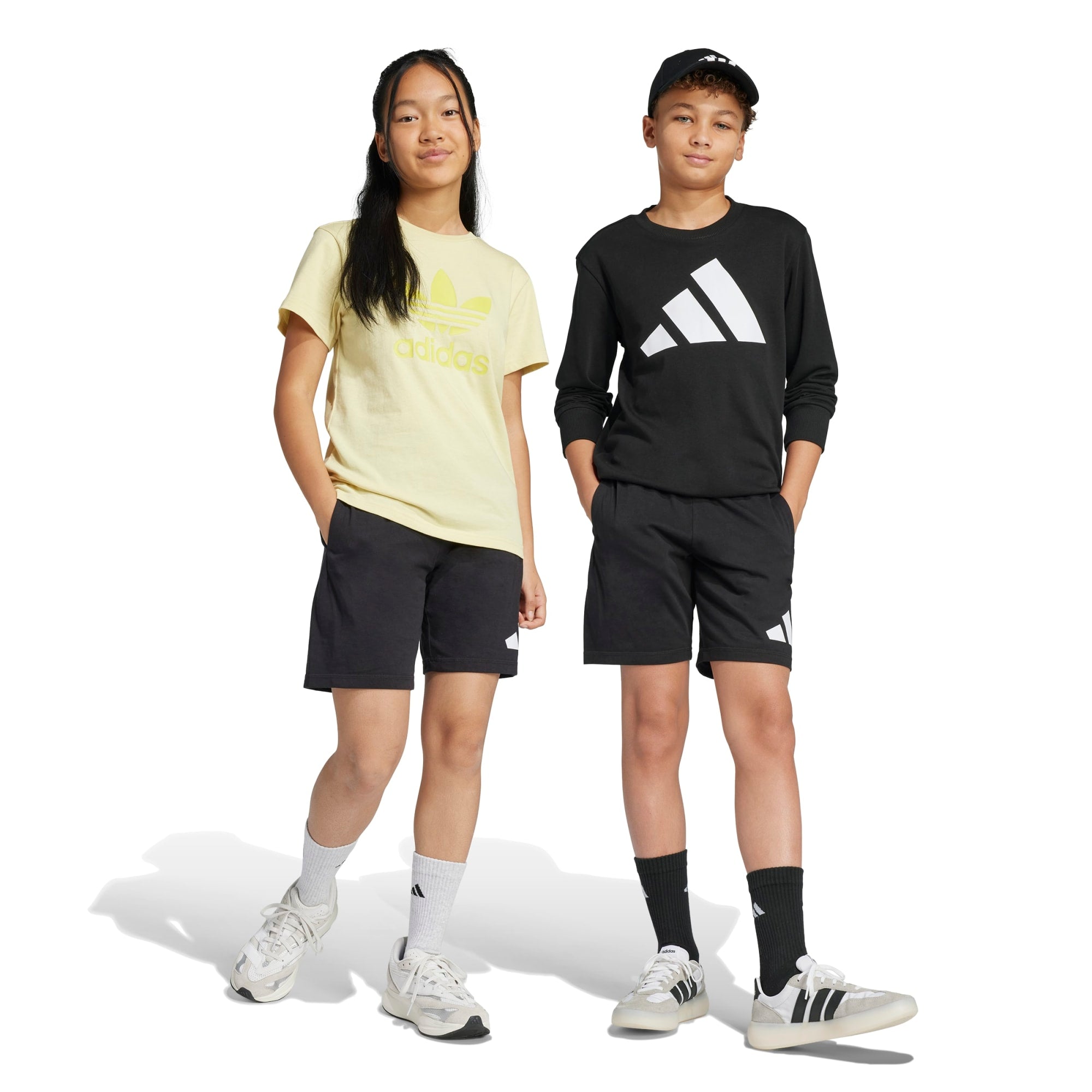 Short Essentials Ragazzo - Nero