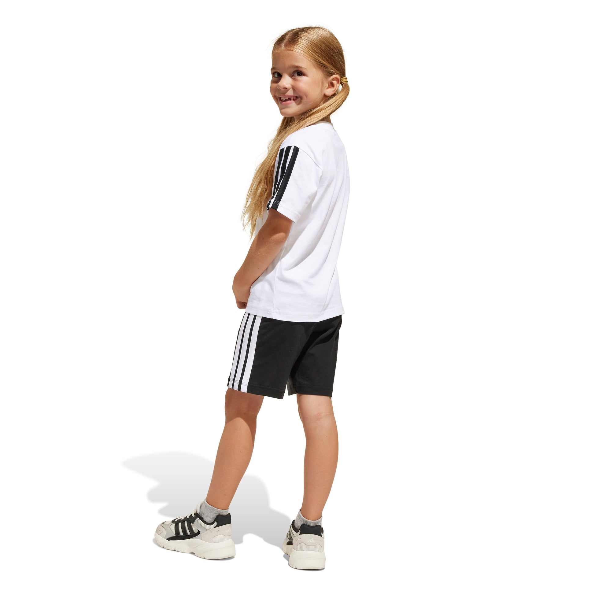 Adidas Completo Essentials Tee Kids Bianco