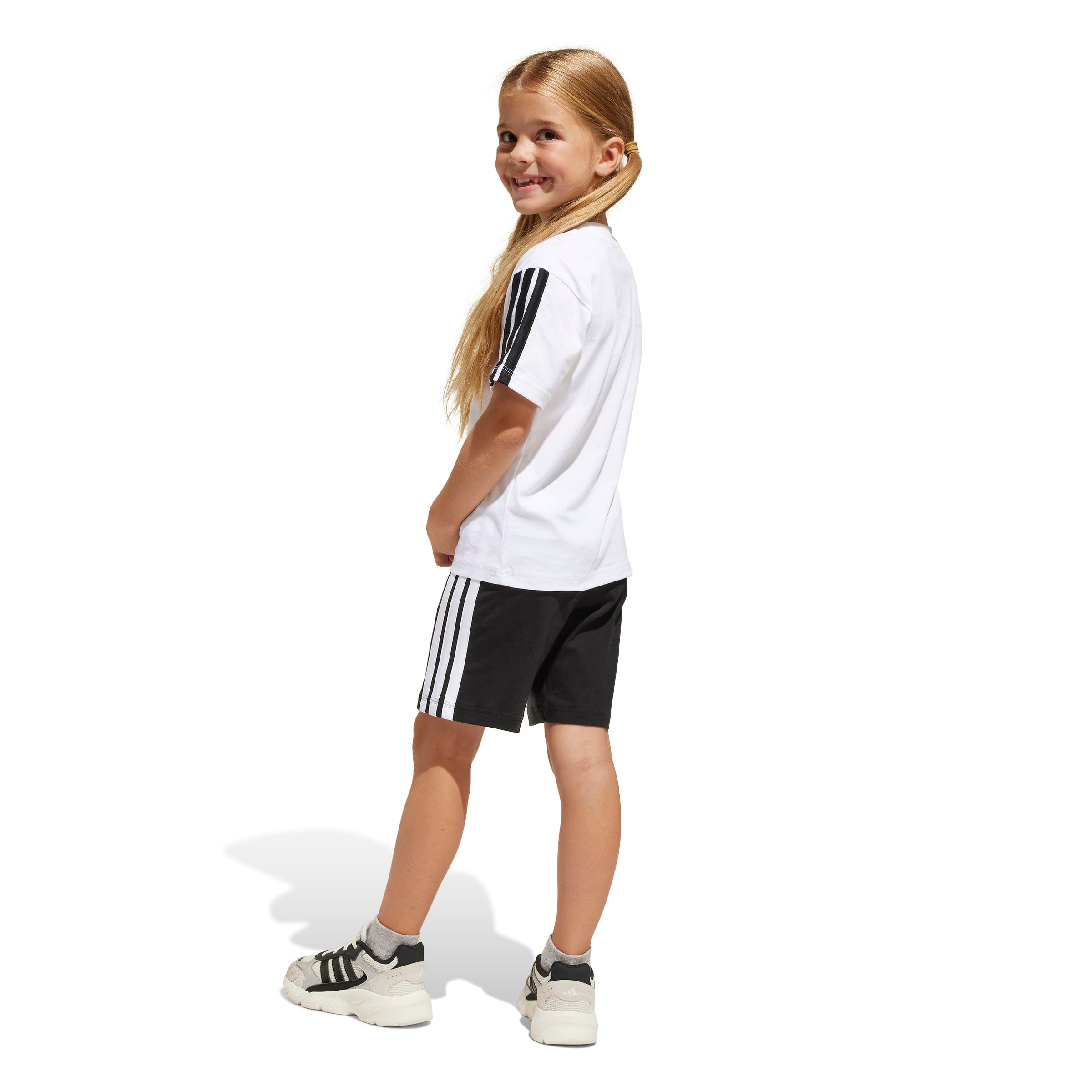 Adidas Completo Essentials Tee Kids Bianco