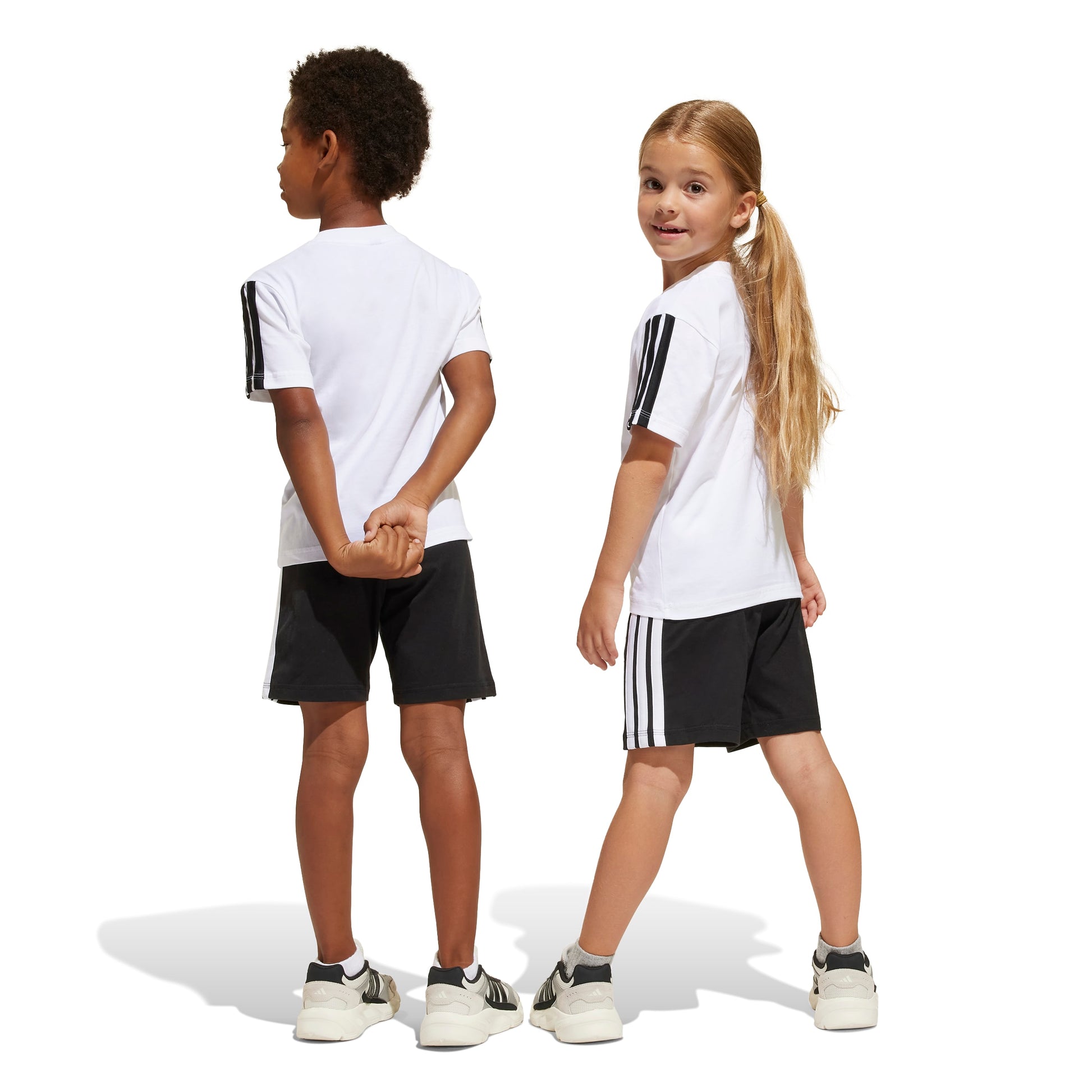 Adidas Completo Essentials Tee Kids Bianco