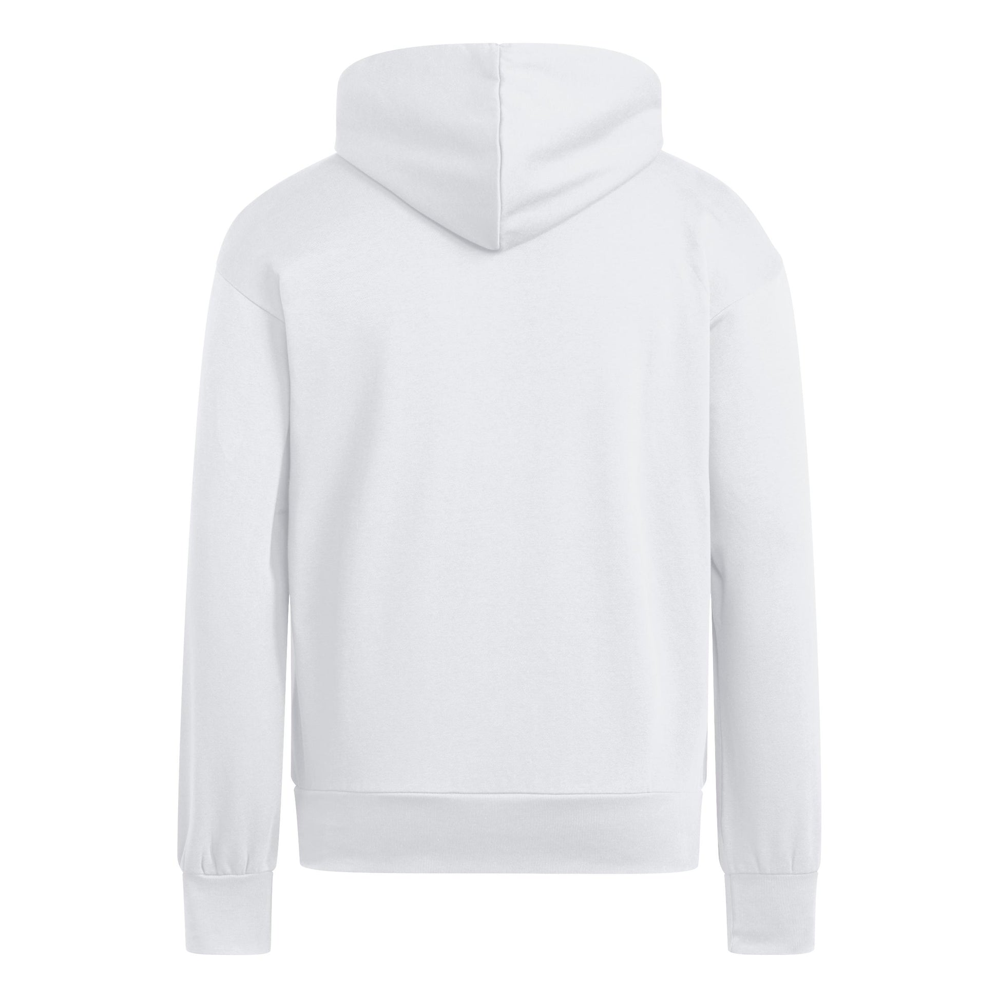 Adidas Felpa con Cappuccio Essentials Feelcozy Fleece Bianco