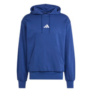Adidas Felpa con Cappuccio Essentials Feelcozy Fleece Blu