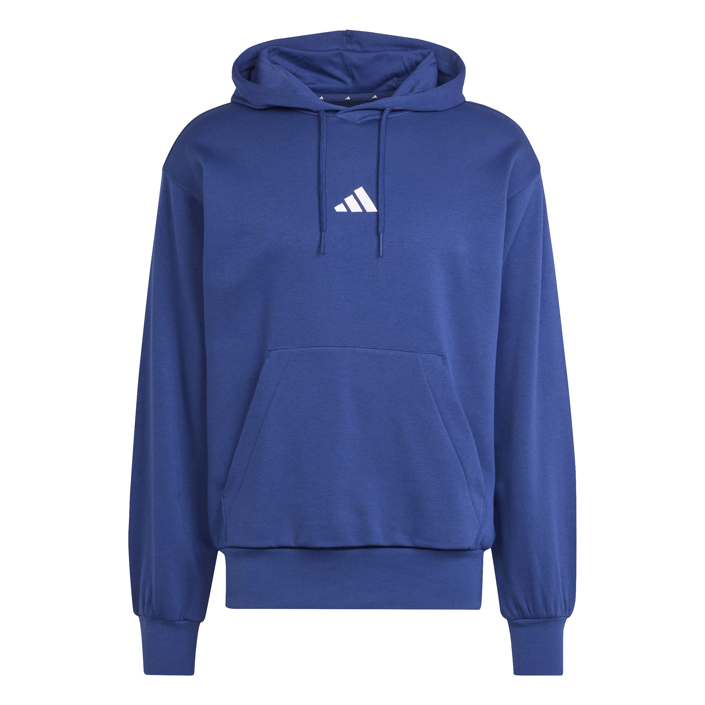 Adidas Felpa con Cappuccio Essentials Feelcozy Fleece Blu