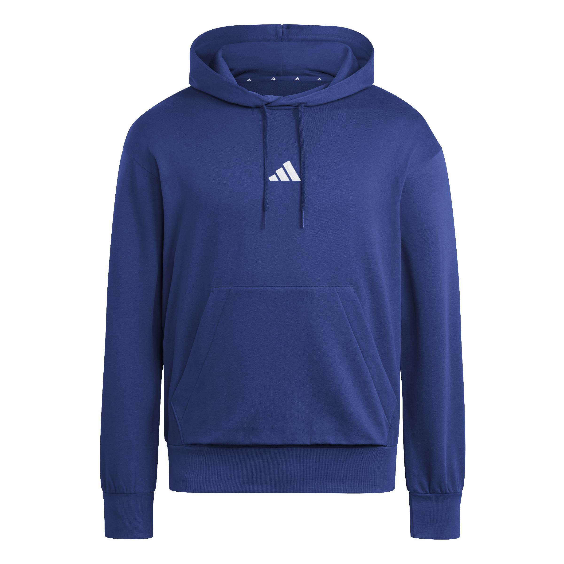 Adidas Felpa con Cappuccio Essentials Feelcozy Fleece Blu
