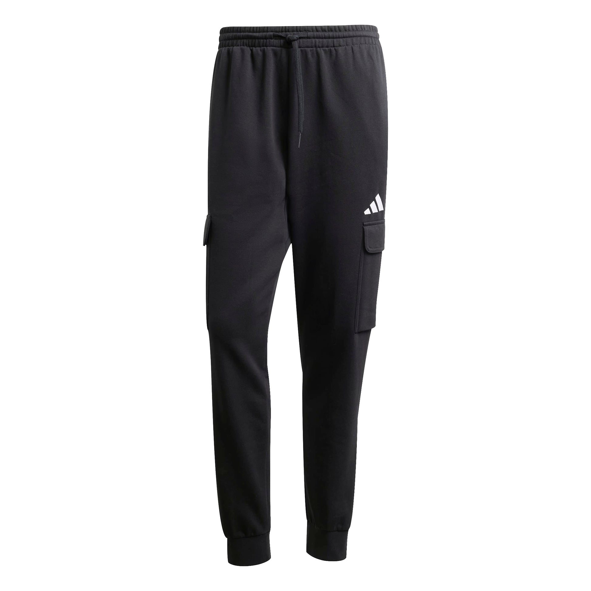 Adidas Pantaloni Cargo Essentials Feelcozy Fleece Nero