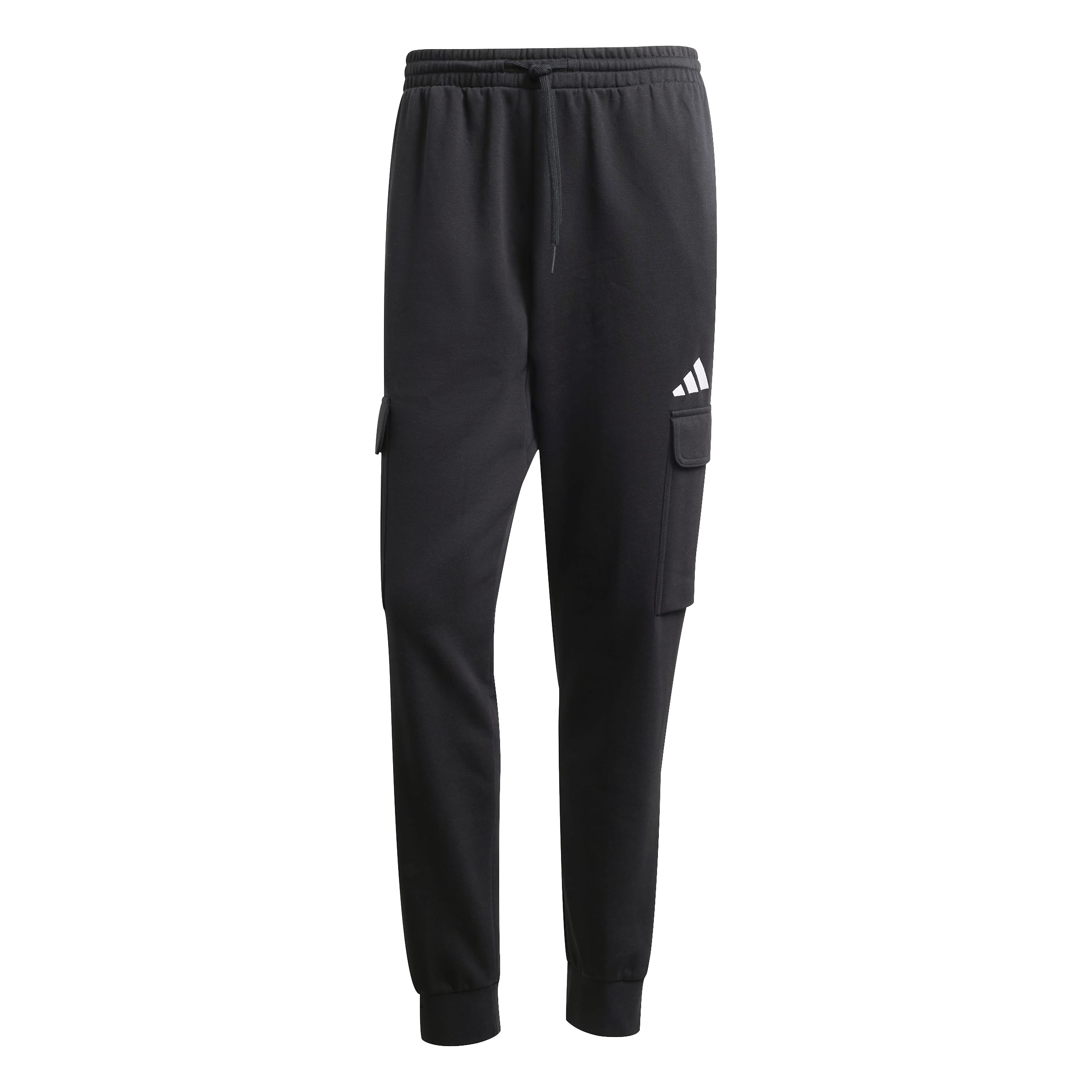 Adidas Pantaloni Cargo Essentials Feelcozy Fleece Nero