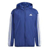 Giacca a vento Essentials 3-Stripes - Blu / Bianco