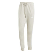 Pantaloni Essential 3-Stripes French Terry - Beige / Bianco
