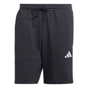 Short Essential 3-Stripes French Terry - Nero / Bianco